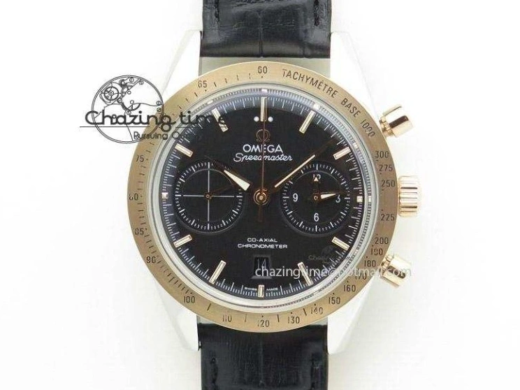 0415 De Ville Power Reserve YG MKF 1:1 Best Edition White Dial on Brown Leather Strap A WrinkleFree 7755